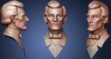 3D модель Линкольн (STL)